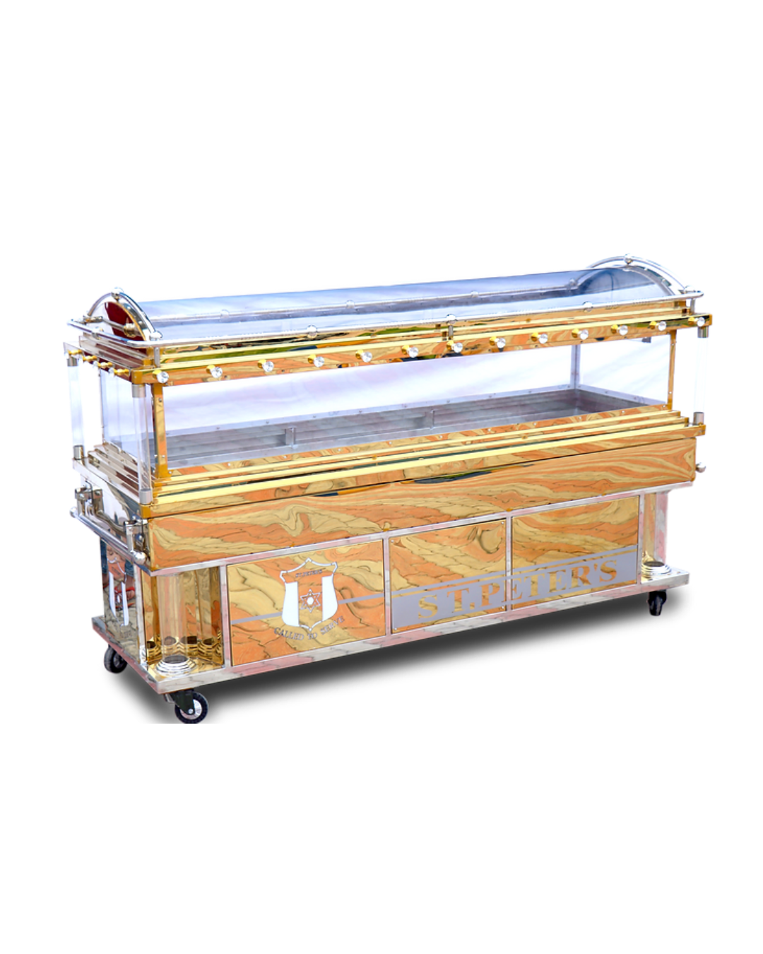 Photo of Cartagena's cathedral at the background and some colonial style houses